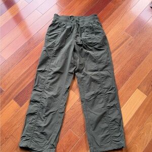 CALIA Women’s Olive Green Casual Drawstring Pants